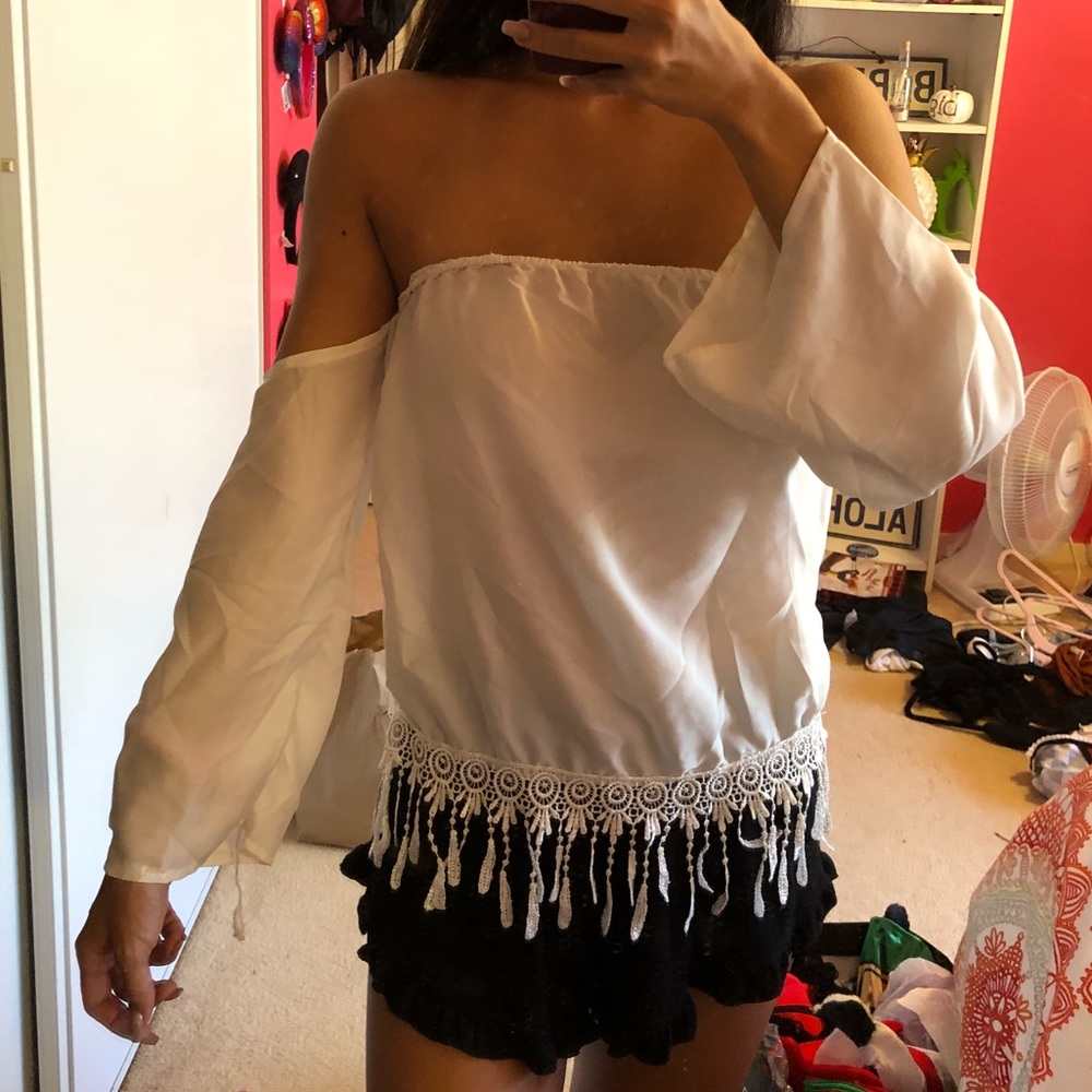 Off shoulder top
